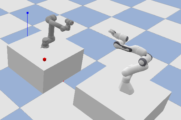 Learning-Based Dual-Robot Tracking